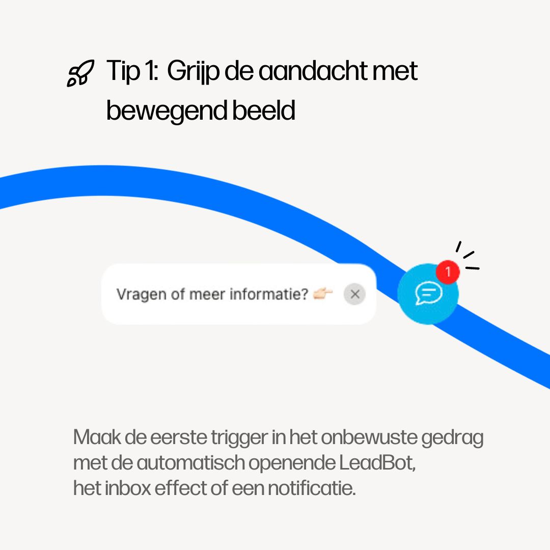 Neuromarketing en LeadBot - Bewegend beeld
