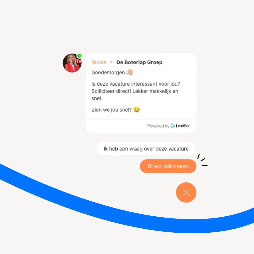 Vacaturemarketing met LeadBot