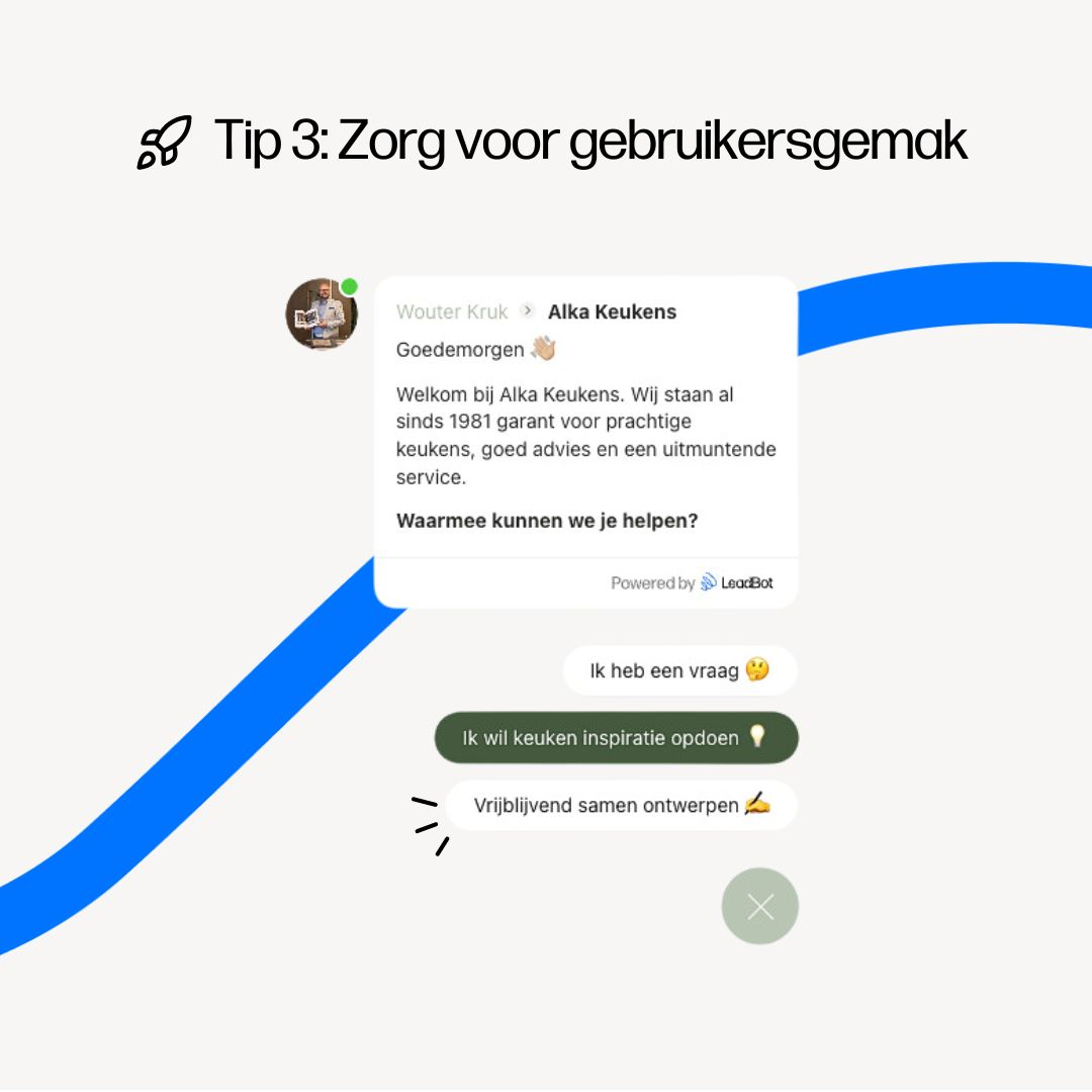 Neuromarketing en LeadBot - Zorg voor gebruikersgemak